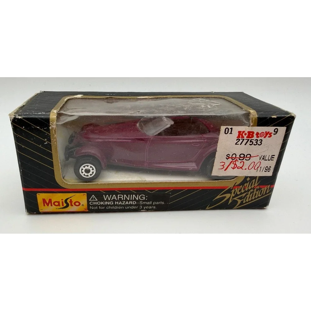 Maisto‎ Special Edition Diecast Car Lot Porsche Boxster Plymouth Prowler 11001